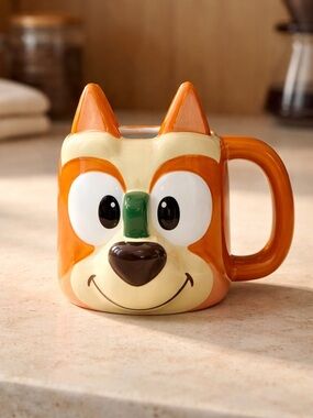 Bingo With Walking Leaf from Bluey 15oz Ceramic Coffee Mug by Zak Designs